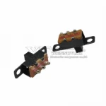 Mini Size Black SPDT Slide Switch for DIY Power Electronic Projects SS12F15  1P2T Toggle Switch