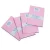 Import Mini wet tissue Oem Custom Logo Portable Pink Pack Eco Friendly All Natural Biodegradable Washable Eye Makeup Remover Wipes from China
