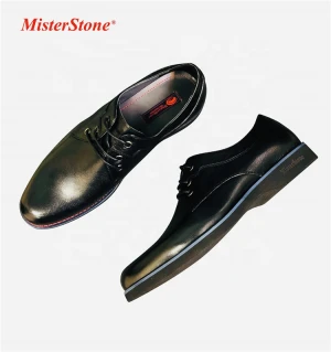 MisterStone High Quality Shoes Men Formal Shoes Leather Mens Genuine Leather Shoes