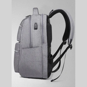 mochilas New quality cheap gray oxford fabric man backpacks sports travel school student fashion laptop boys shoulder backpack bags