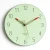 Import Modern Creative Yellow Round Accurate Quartz Time Clock with Clock Parts & Color Box from China