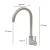 Import Modern Deck Mounted Luxury Single Handle 304 Stainless Steel Brushed Nickel Kitchen Faucet from China