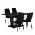 Import Modern design factory high quality cheap white high gloss MDF dining room tables from China