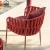 Import modern furniture outdoor 2024 leisure aluminum alloy teak wood from China