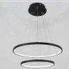 Modern pendant lights led circle adjustable ring pendant lamp home lighting in stock
