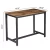 Import modern small wooden wood metal dining table kitchen from China