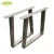 Modern table feet stainless steel for office furniture table / solid wood table legs