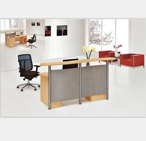 Modern wooden reception desk office furniture reception desk