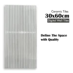 Modular 300x600mm Glossy Wall Tiles for Bathroom Kitchen Home Decorative Digital Elevation Design Classic Style Interior Walls