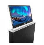 Motorized LCD Monitor Lift for Conference System Touch Screen LCD Monitor Pop up Lift LCD Lifting Mechanism