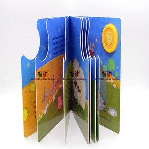 (MOUNT) 0-12years oldHigh Quality Children Light Eng Story Book Softcover Board Book Printing Service With Butterfly Bound