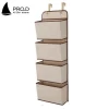 Multifunction Non-woven multi-layer Wall-mounted Door Storage Hanging Bag Wardrobe Bags For Storage