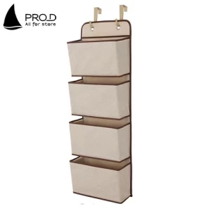Multifunction Non-woven multi-layer Wall-mounted Door Storage Hanging Bag Wardrobe Bags For Storage