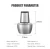 Import Multifunctional Electric Chopper Glass 300W Meat Mincer Grinder Equipment Machine from China