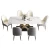 Import Multifunctional Extendable Dining Table Extendable Stone Dining Table Dining Tables Modern Furniture from China