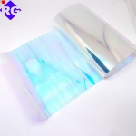 Mylar PET Dichroic Iridescent Plastic Film for Wrap Christmas Gift