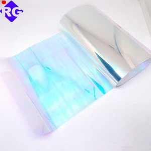 Mylar PET Dichroic Iridescent Plastic Film for Wrap Christmas Gift