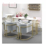 Nail Salon Furniture Cheap Nail Table Wood Glass Manicure Table Used Beauty Salon Furniture Wholesale