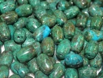 Natural loose gemstone beads for jewelry, chrysocolla stone beads