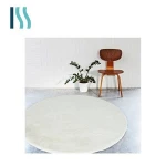 natural white rug faux rabbit plush fur floor carpets rug