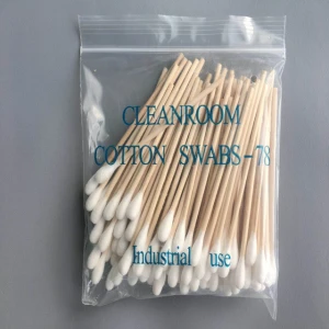 Nature Packaged Wooden Stick Pure Cotton Bud Swabs