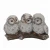 Import Navidad Custom Christmas decoration poly resin owl mascot gift craft from China