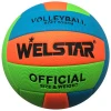 Neon color custom printing volleyballs for indoor and outdoor playing