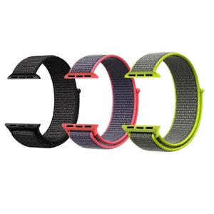 New arrival 2019 multiple colors nylon wrist band watch , new for Apple watch band 38mm /40mm/42mm /44mm
