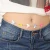 Import New Arrival Fashion 18K Gold Plated Adjustable Colorful Beaded Waist Chain  Body Jewelry Small Butterfly Charm Belly Chain from China