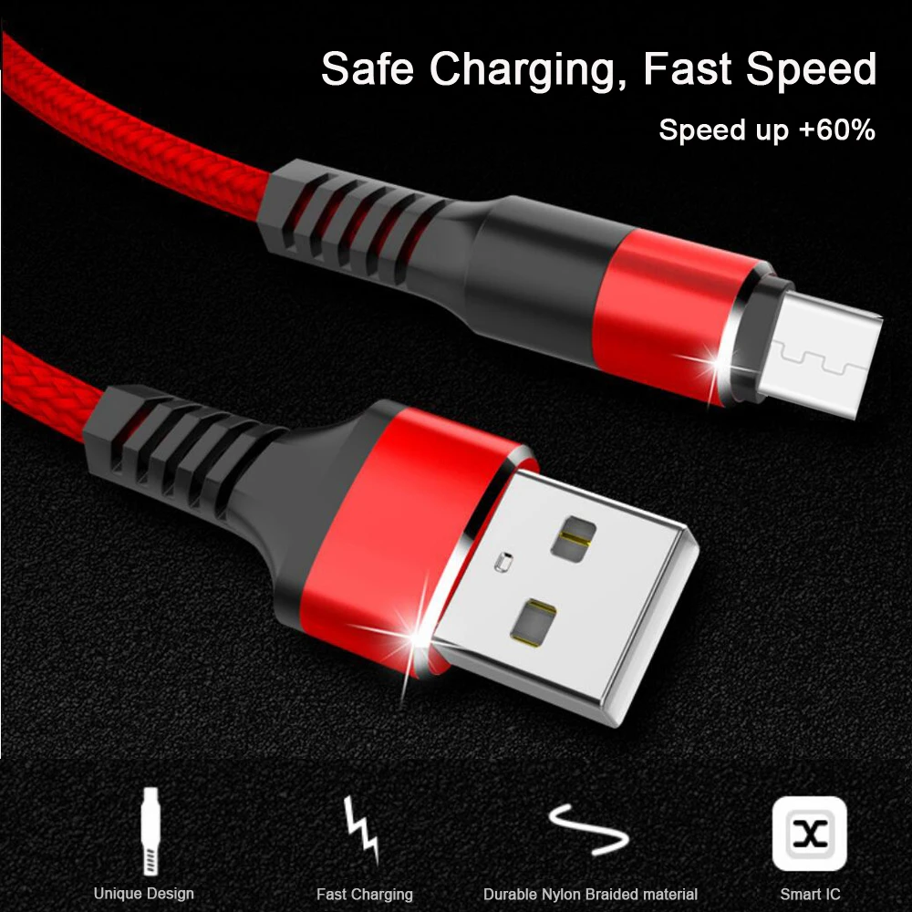 New Arrival Fast Charging 2.4A USB Cable Data Cable for phone charger cable