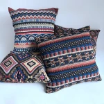 New arrival Indian kilim designed traditional ethnic style jacquard cushion covers