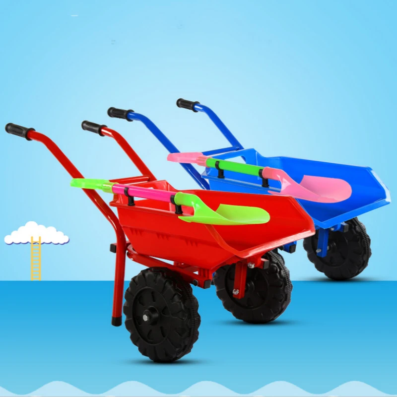 new beach Kids Plastic Wheelbarrow toy