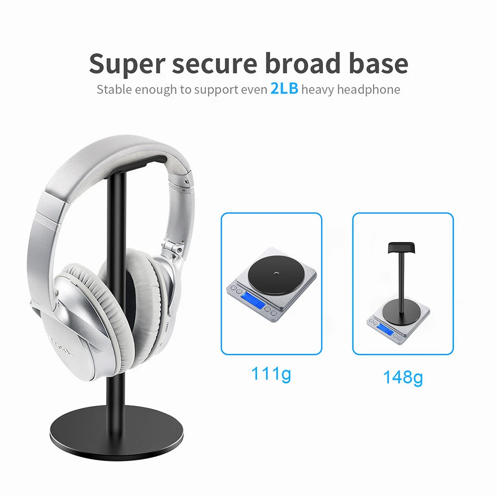 NEW  BEE Z7 Metal base headset stand hot selling heaphone stand
