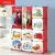 Import New Cartoon Bookcase Design Easy Storage Baby Wardrobe Clothes Cabinet from China