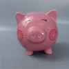 new ceramic Pig Saving Money Box Decal porcelain piggy banks for adults