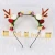 Import New Christmas headband Elk antlers Baby headband Childrens crown Elf Ear horns Noel Navida hair accessories from China