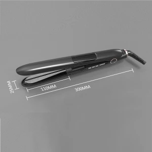 New Design Bag Styling Tool Steam Hair Straightener, Amazon Hot Sell Woman Hair Tool Wide Flat Iron Steam