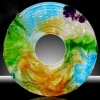 New Design Custom Shape Colored Glaze Annular Crystal Crafts Adorn Souvenirs