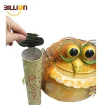 New Design Owl Magazine Rack Metal Mailbox For Letters