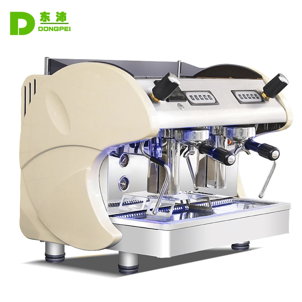 New Design Professional Double Head Commercial Expresso Coffee Machine