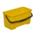 Import New Design Yellow Plastic Flat Mop Cleaning Buckets With Wheels from China