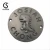 Import New engraved round antique silver customized brand name logo labels metal tag to sew from China