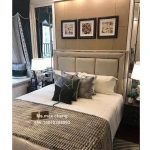 New high quality contemporary luxury furniture master bedroom luxury bed modern king size leather bed