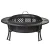 Import New Outdoor firepit table fire pit with screen and cover from China