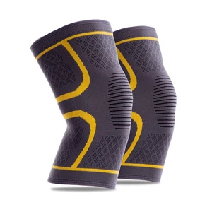 new outdoor Sport Knee Protector Sleeves for running knitted breathable knee brace For basketball