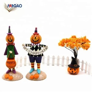 New product ideas 2018 home & garden China factory wholesale decorative Halloween garden ornaments for sale