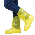 New Product Transparent Non-slip Rain Overshoes PVC Reusable Shoe Protective Cover Shoes Waterproof High Quality Shoe Covers