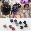 New Small Flower Baby Kids Hair Clips Hair Claws Lovely For Child Cute Hair Accessories Fashion For Small Student Free Shipping