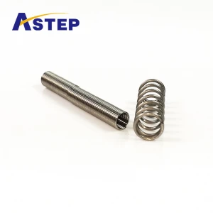 Nickel And Zinc Plated Steel Wire Double Hook Tension Spring For Electronics