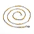 Import Nickel free stainless steel siver gold 2 tone cable chain mens women gold chains for jewelry making from China